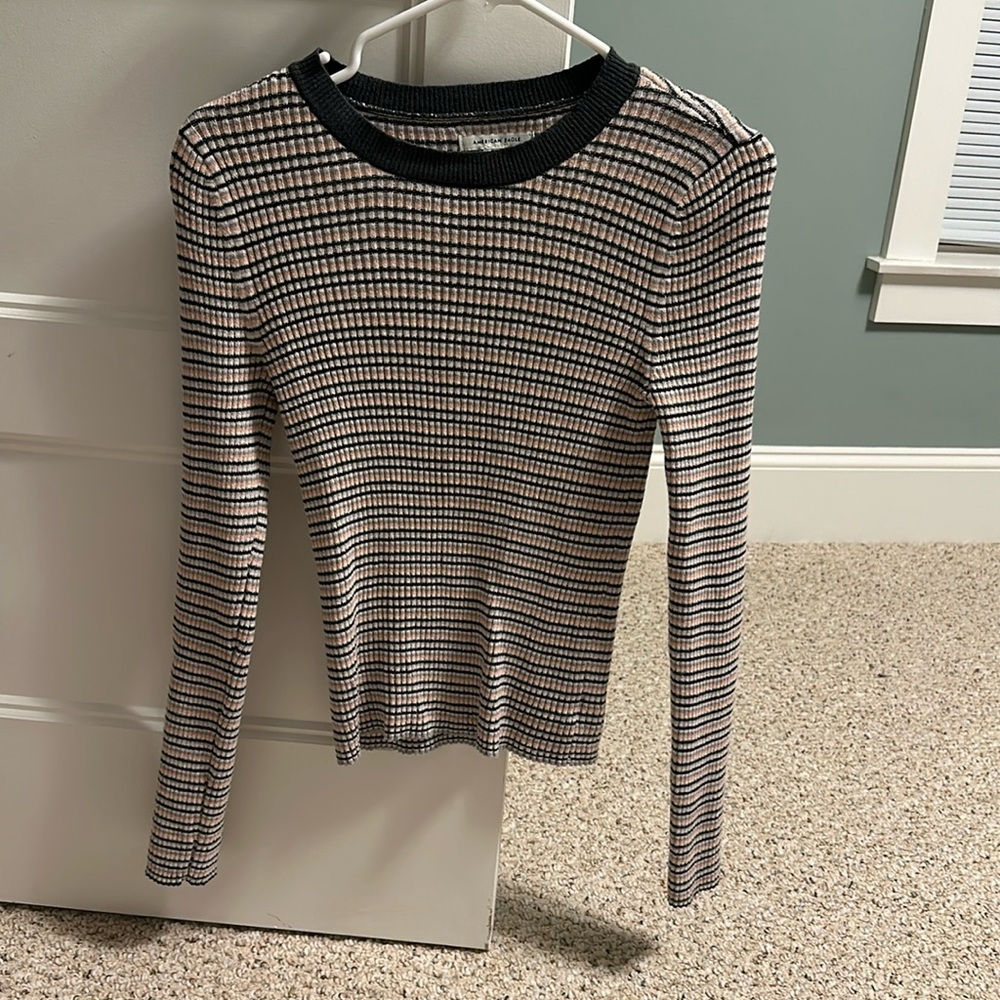 American Eagle Striped Shirt